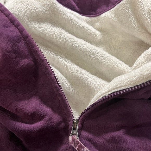 L.L. Bean Women Lined Zip Up Sweater- 2X - Picture 4 of 8